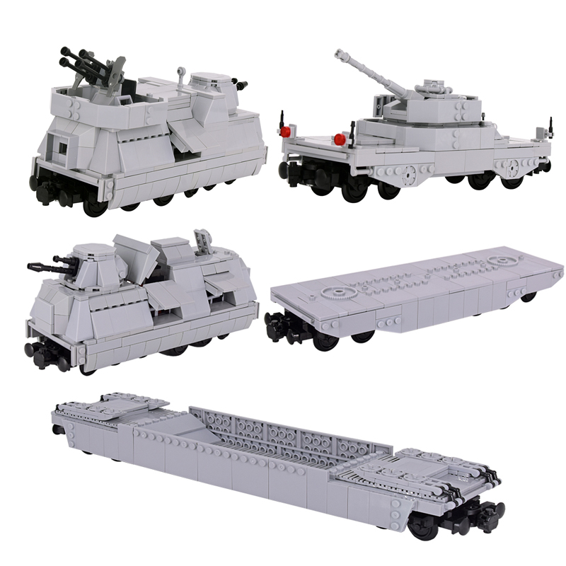 Lego Compatible Military Tank - MOC Kota Penghancur Tank Militer Kendaraan