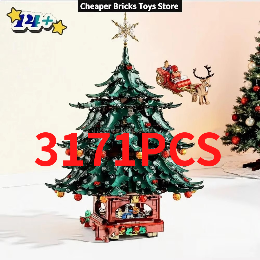 Building Blocks - Model Balok Susun Pohon Natal Terbaru,