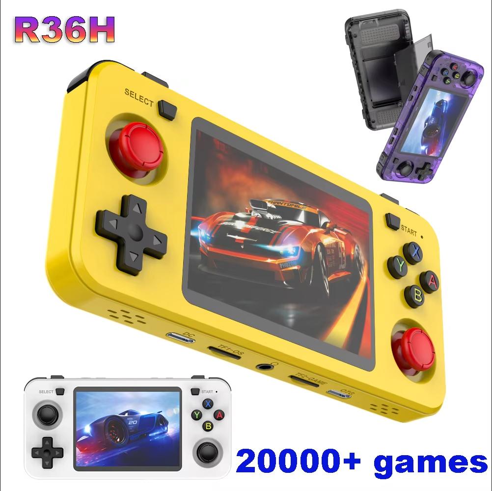 Retro Handheld Game Console R36S - Konsol Game Genggam Retro R36H ARKOS,