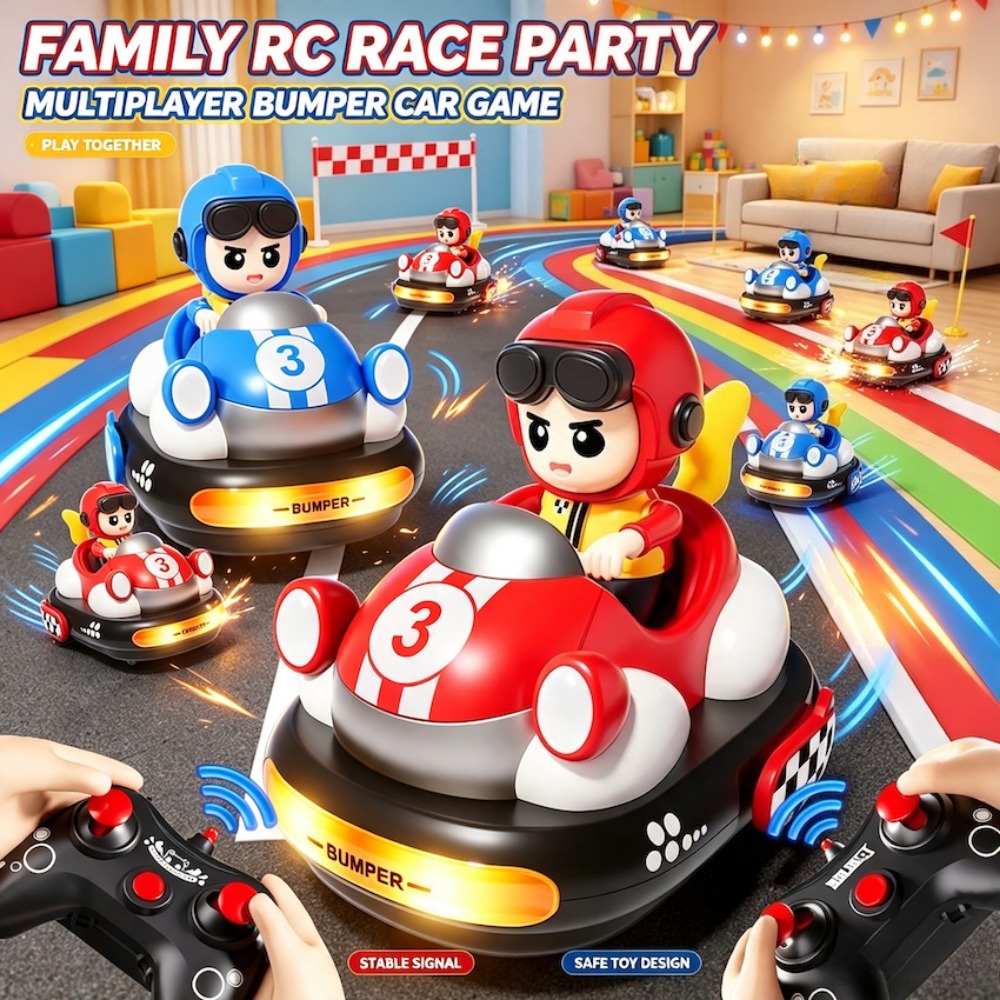 Remote Control Toys - Mobil Bumper Kartun Remote Control untuk