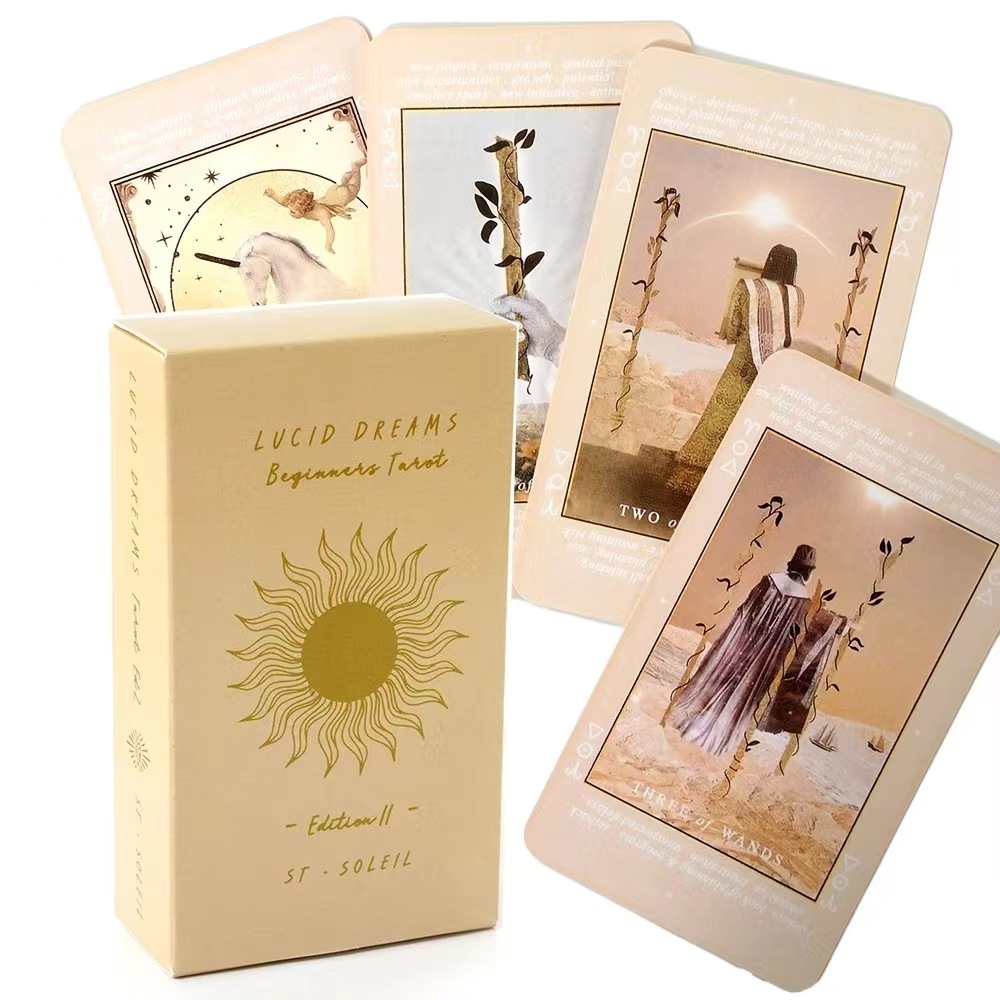 Lucid Dreams Beginners Tarot D - Tarot Cards Deck With Guidebook ulasan dan harga