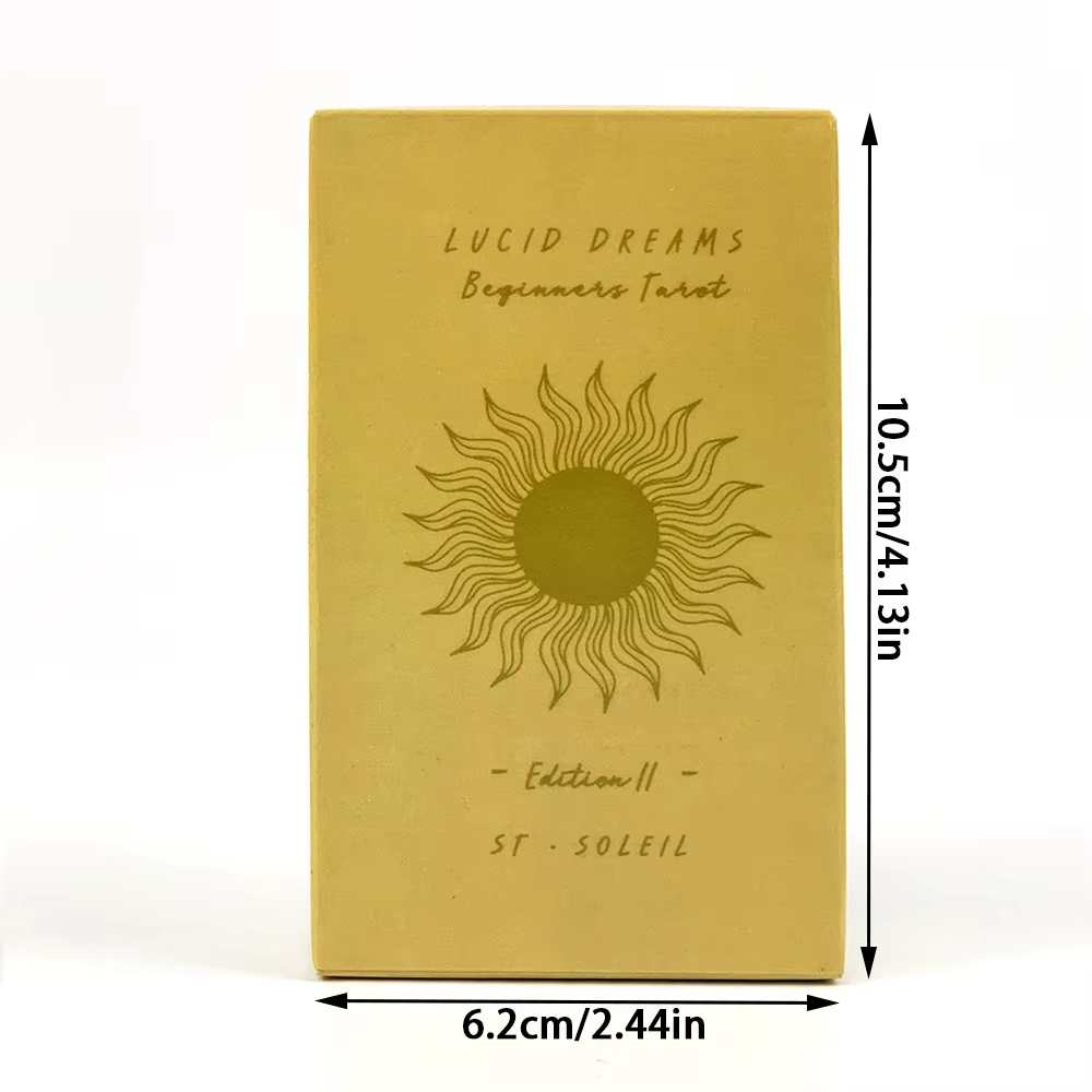 Lucid Dreams Beginners Tarot D - Tarot Cards Deck With Guidebook ulasan dan harga
