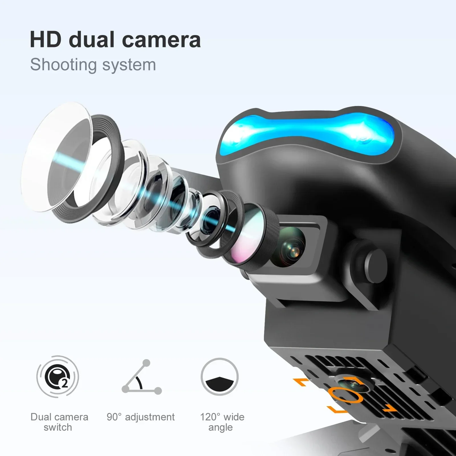 E99 K3 Pro 4K Drone Lipat Kame - Fpv Brushless Rc Drone 4K ulasan dan harga