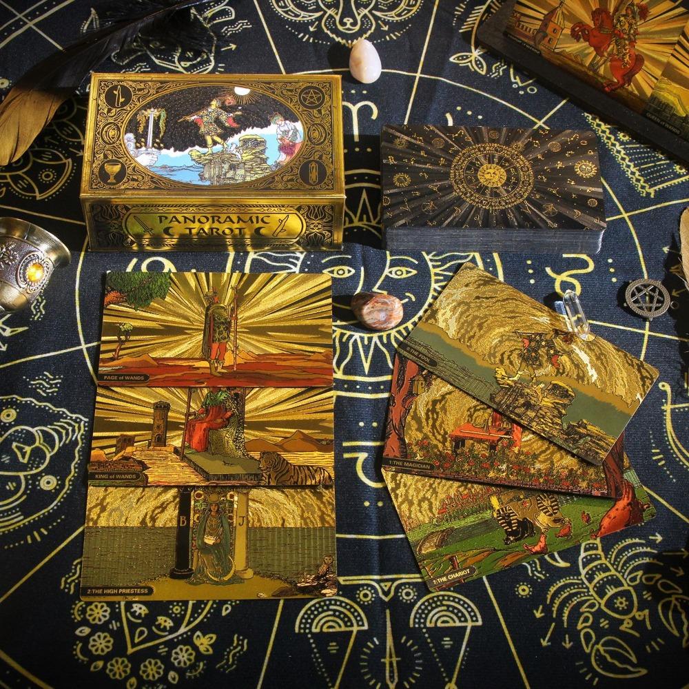 Klasik Panoramic Rider Waite 7 - Tarot Cards Deck With Guidebook ulasan dan harga