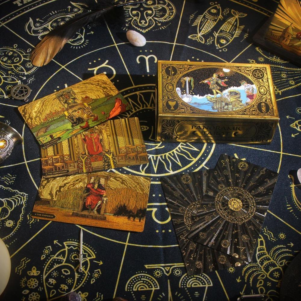 Klasik Panoramic Rider Waite 7 - Tarot Cards Deck With Guidebook ulasan dan harga