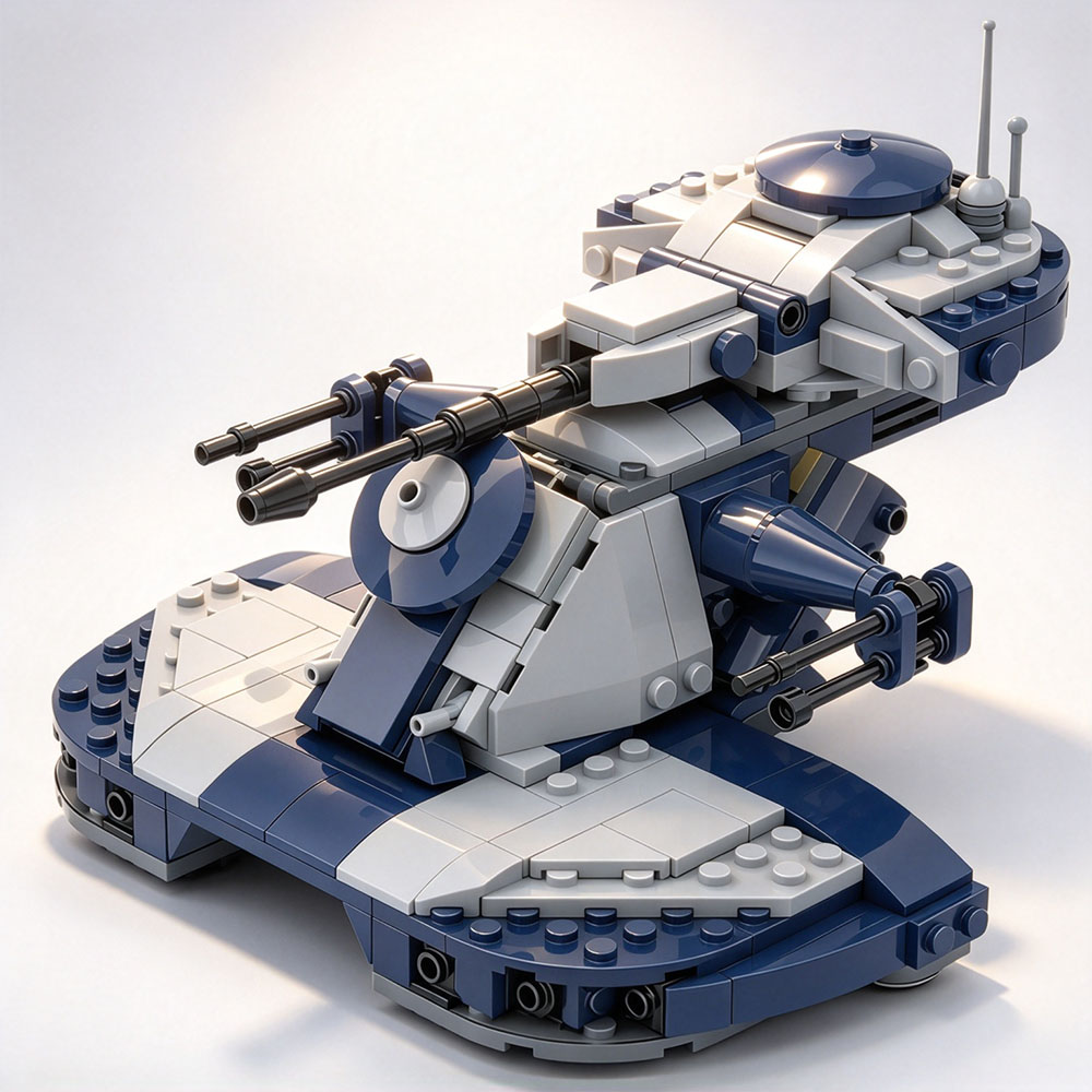 Aksesori Film Star Wars Klasik - Lego Compatible Military Tank ulasan dan harga