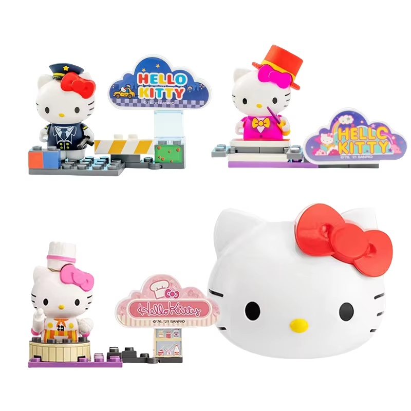 Sanrio Hello Kitty, Figur Aksi - Anime Action Figure Blind Box ulasan dan harga