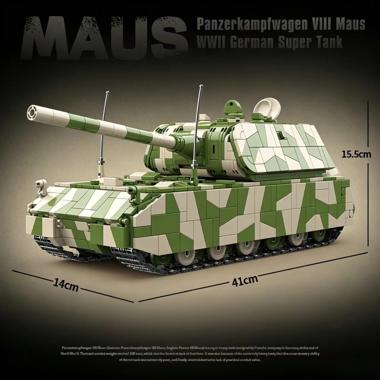 Set Balok Bangunan Tank Milite - Lego Compatible Military Tank ulasan dan harga