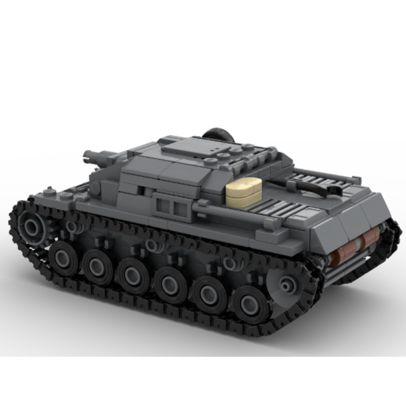 MOC Tank Militer Model B Parti - Lego Compatible Military Tank ulasan dan harga