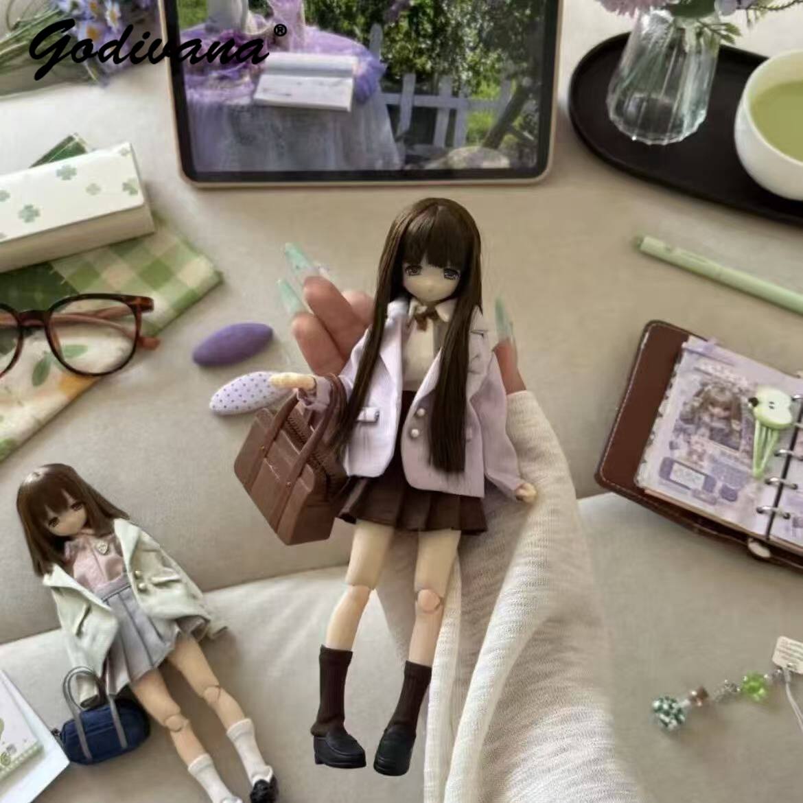 Pakaian Boneka Blythe/OB22/24/ - Bjd Doll 1 6 Full Set With Clothes ulasan dan harga