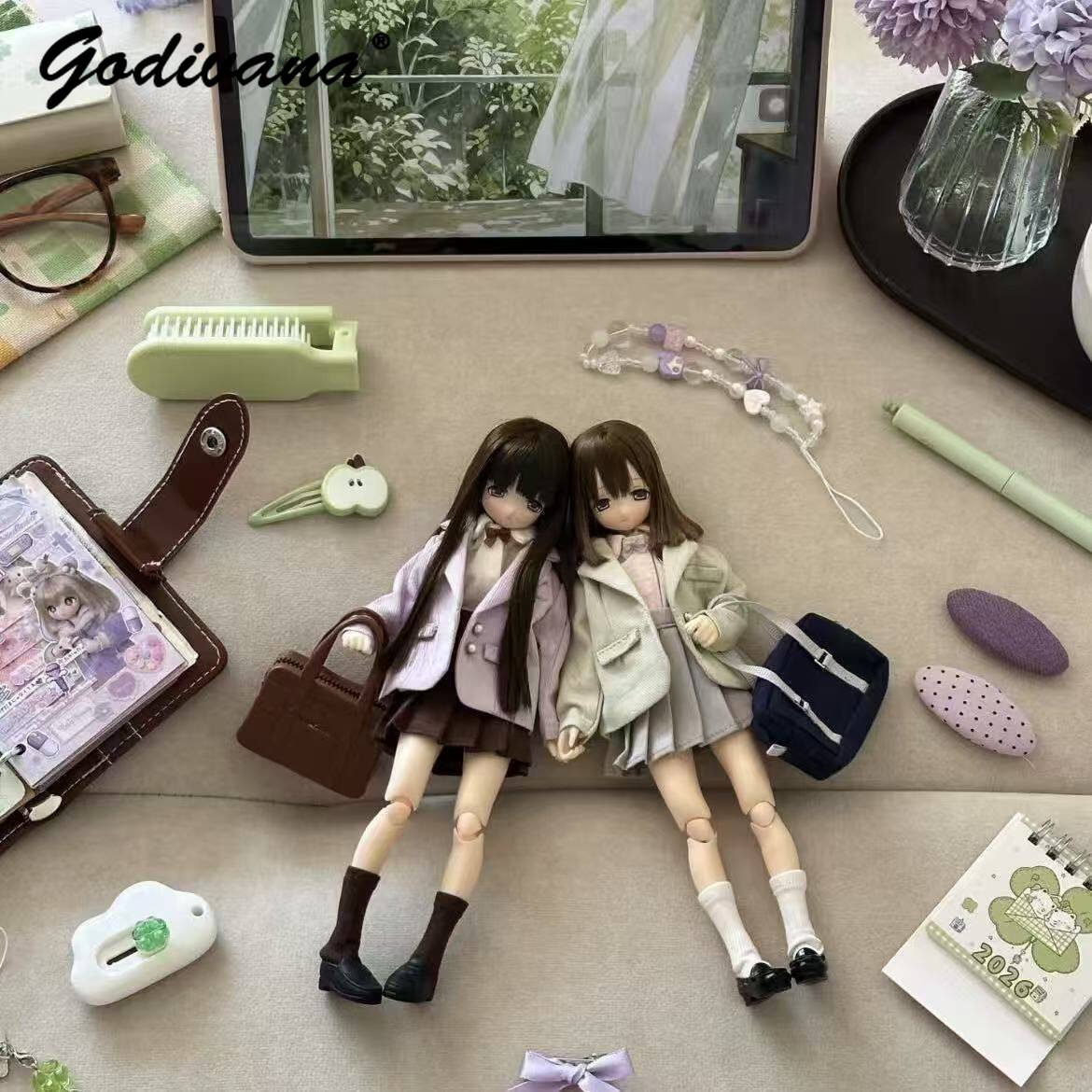 Pakaian Boneka Blythe/OB22/24/ - Bjd Doll 1 6 Full Set With Clothes ulasan dan harga