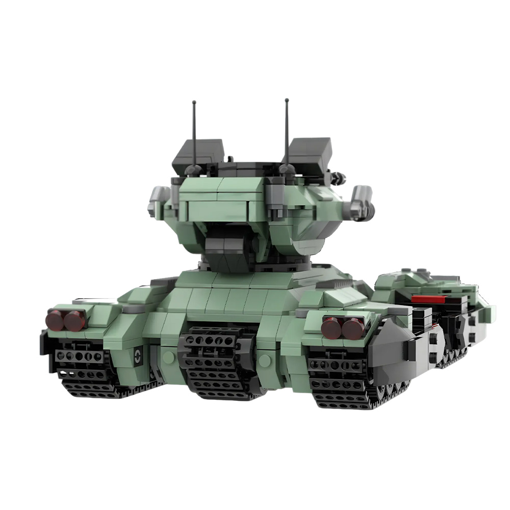 MOC UNSC Grizzly Tank Blok Ban - Lego Compatible Military Tank ulasan dan harga
