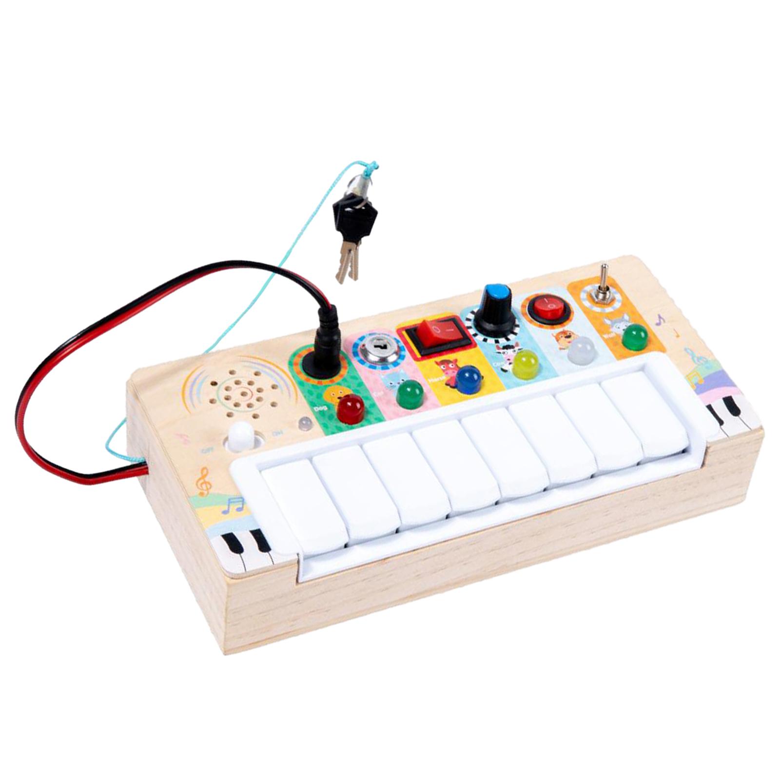 Papan Aktivitas untuk Balita,  - Montessori Wooden Busy Board Toddler ulasan dan harga