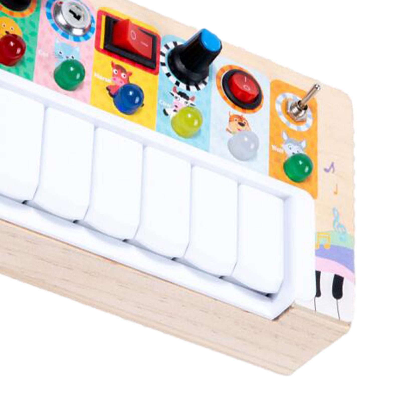 Papan Aktivitas untuk Balita,  - Montessori Wooden Busy Board Toddler ulasan dan harga
