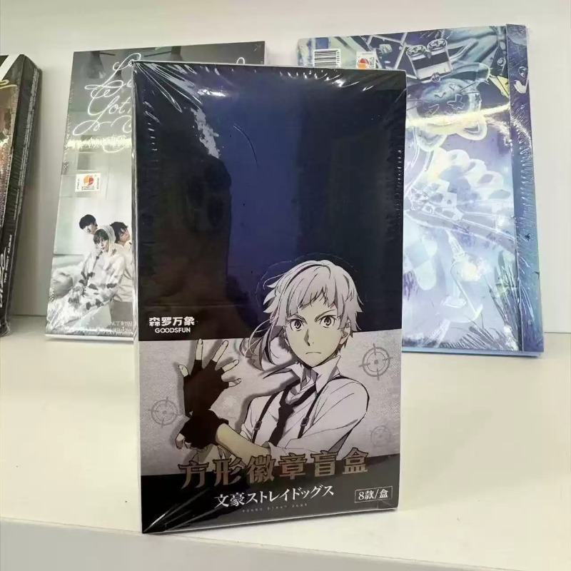 Bungo Stray Dogs, Lencana Pers - Anime Action Figure Blind Box ulasan dan harga