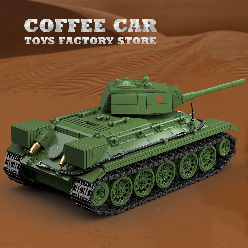 M4A3 Blok Bangunan Tank Sedang - Lego Compatible Military Tank ulasan dan harga