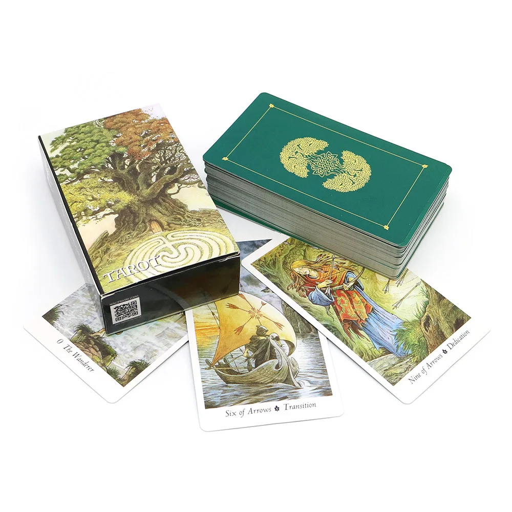 The Wild Wood kartu Tarot A 78 - Tarot Cards Deck With Guidebook ulasan dan harga
